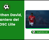 Jonathan David, delantero del LOSC Lille